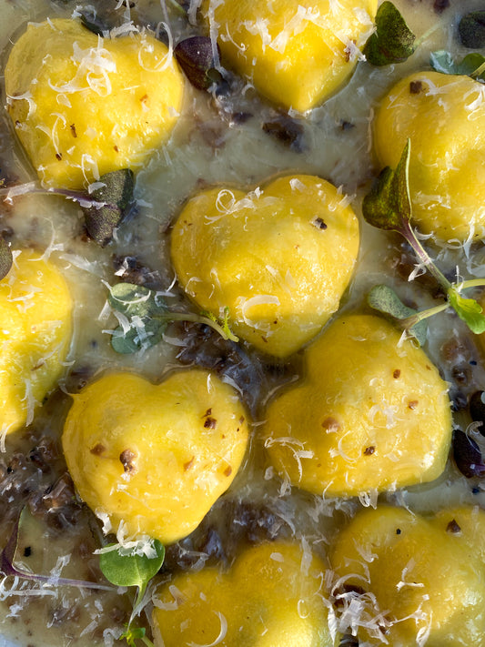 HEART SHAPED RAVIOLI MEAL KIT!