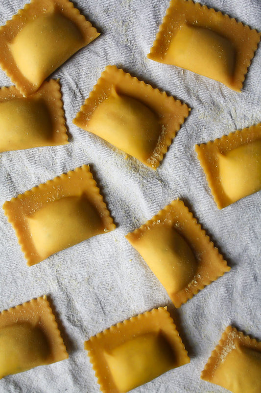 RICOTTA & BASIL RAVIOLI
